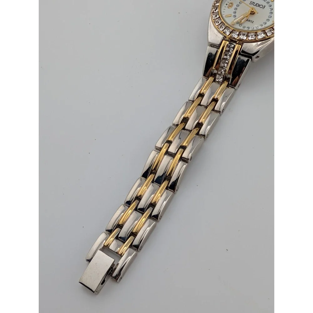 Studio Time Women's Watch 26mm Case Crytal Bezel 7.5